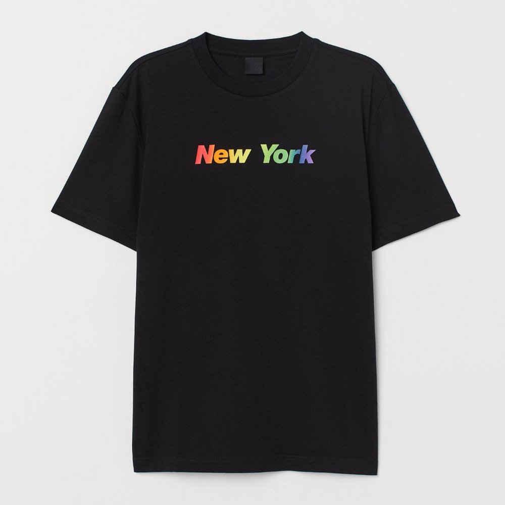 LGBTI NY NEW YORK T-Shirt | Pride Rainbow | XL